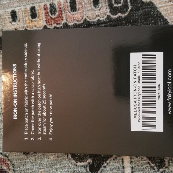 3/$25 Medusa Iron-On Patch - Picture 2 of 2